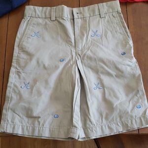 Vineyard Vines Khaki Ice Hockey Shorts